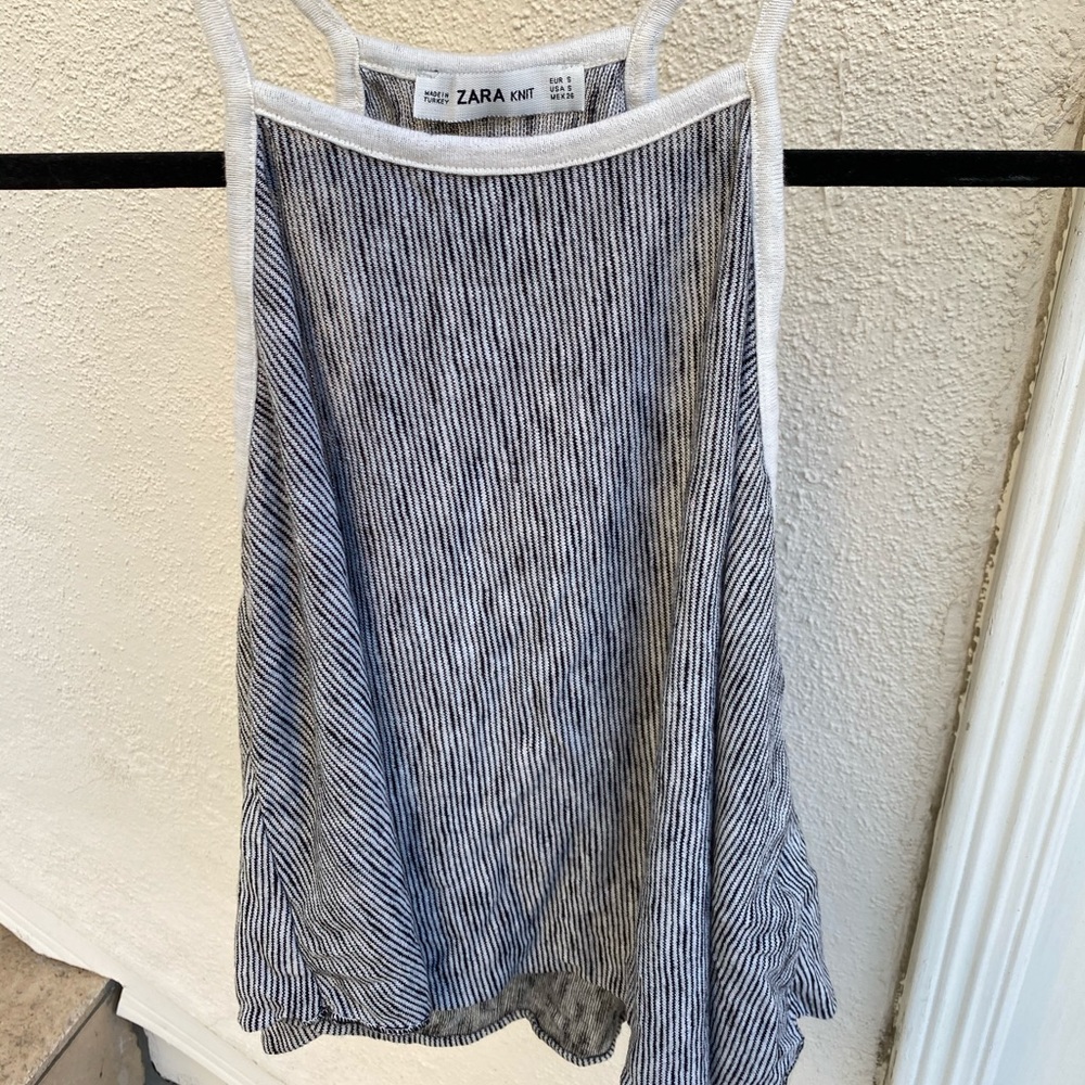 Zara striped halter